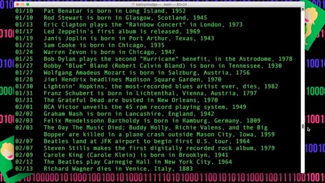 Terminal Tutorial! Part 23! Generate Random Fun Facts! смотреть онлайн