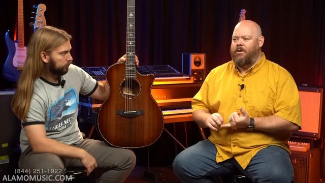 This Guitar Left us Stunned! Taylor 914ce Limited Edition Sinker Redwood and AA Grade Flamed Koa! смотреть онлайн