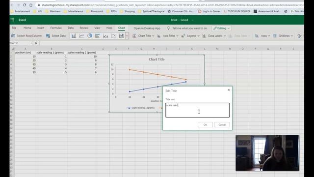 graphing with excel online and google sheets dual line plot смотреть онлайн
