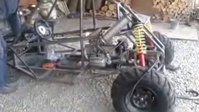 Кросс карт "Пиранья" запуск двигателя смотреть онлайн