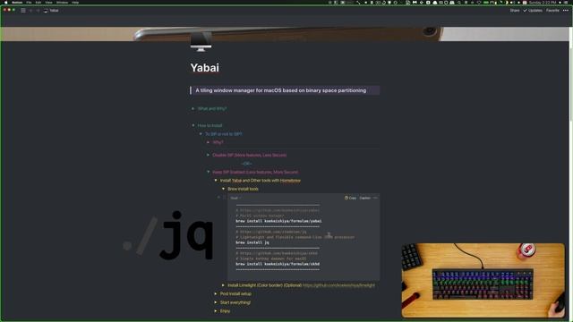 Yabai - Tiling Window Manager for Mac [ Tutorial ] смотреть онлайн