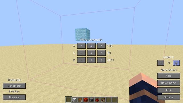 Minecraft моды:SCHEMATICA