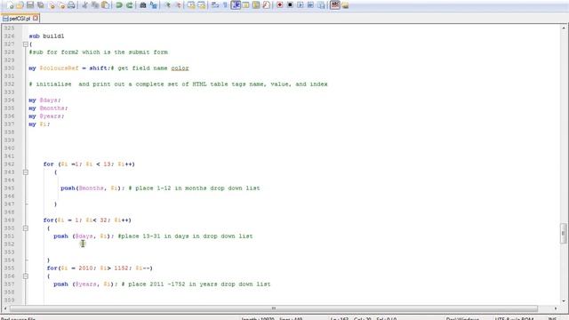 PT3 of Perl CGI programming смотреть онлайн