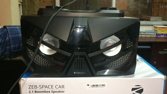 Zebronics space car Bluetooth 2.1 Party Speaker unboxing in Tamil смотреть онлайн