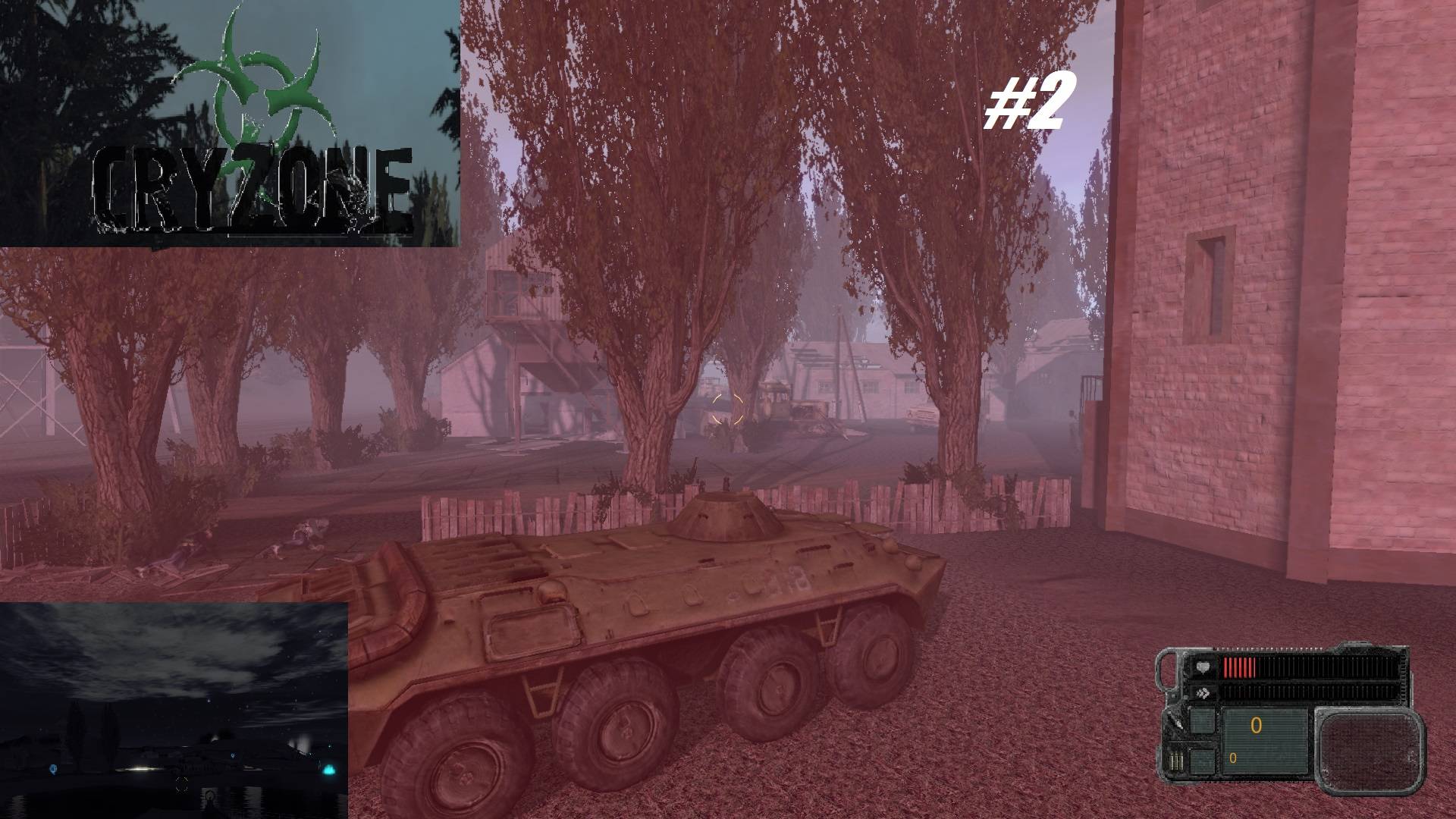 Crysis 1 Моды .Cryzone Sector 23 (билд cryengine 2) Часть 2  На БТРе против бандитов