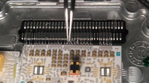 Проверка контактов ЭБУ Z18XE Opel Zafira