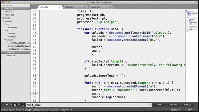 Multiple File AJAX Upload: Displaying Uploads (Part 10/10) смотреть онлайн