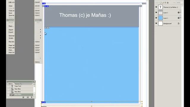 Web Layer in Adobe Photoshop смотреть онлайн