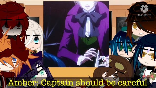 genshin impact react to kaeya as ciel//Genshin Impact// Gacha Club смотреть онлайн