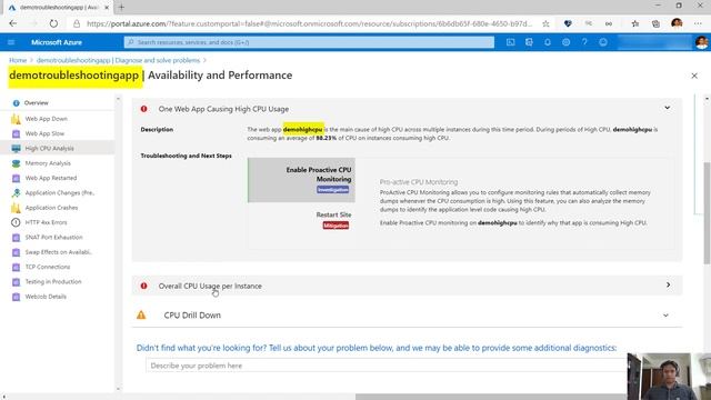 How to identify and diagnose apps with high CPU: Part 1 | Azure App Service смотреть онлайн
