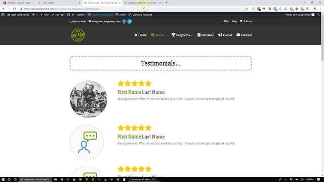 Edit Testimonials on Divi Website смотреть онлайн