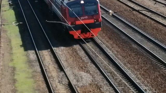 Спустя месяц! Электропоезд ЭД9Э 0001 с сообщением Усть-Донецкая-Ростов-на-Дону. смотреть онлайн
