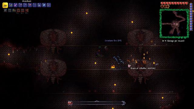 Terraria 1.4 Journey's End - Master Mode Brain Of Cthulhu Guide - How to beat the Brain of Cthulhu смотреть онлайн