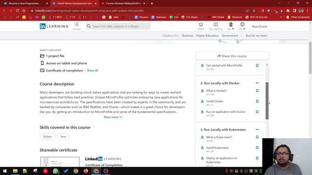 Review Cloud Native Development Using Java with Eclipse MicroProfile By: Kate Stanley смотреть онлайн