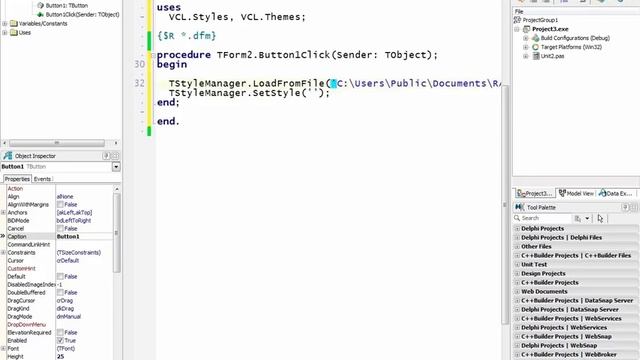 Modernizing your Delphi and C++Builder VCL applications using Styles смотреть онлайн