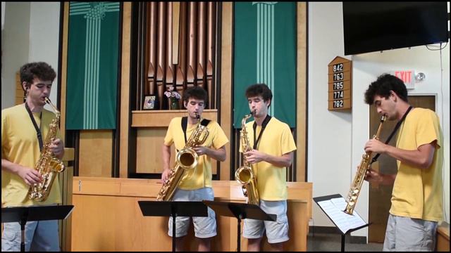 Brook Green Suite - Gustav Holst I Saxophone Quartet Arrangement смотреть онлайн