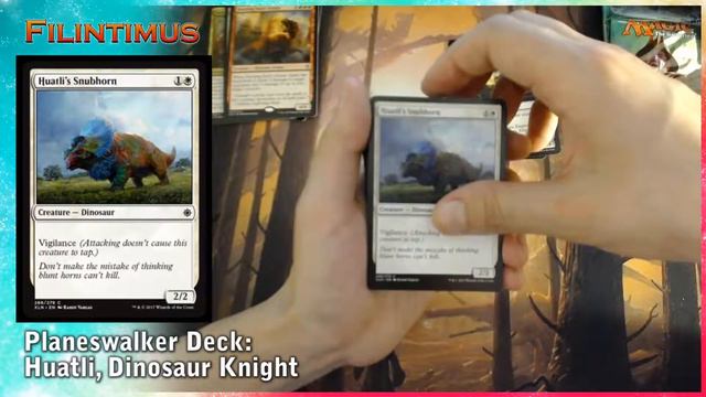 MTG - Planeswalker Deck Huatli, Dinosaur Knight смотреть онлайн
