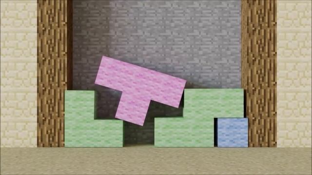 Minecraft Softbody Tetris V4 (with disappearing lines) смотреть онлайн