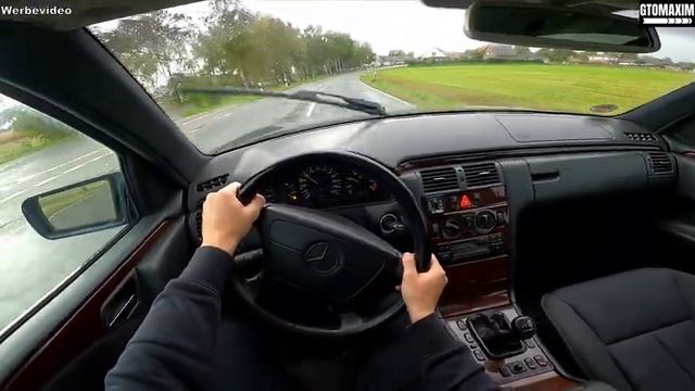 1998 Mercedes Benz E-Class E230 W210 Elegance - review & pov test drive смотреть онлайн