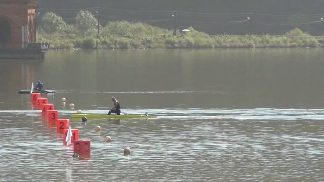 Гребля на байдарках и каноэ. Финал C-1 1000m. Лозовый-2012 HD смотреть онлайн