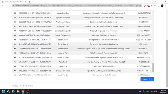 Task 5 Random User Generator (asp.net core) смотреть онлайн