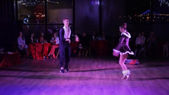 New Year Party/ Джайв. Анна Клементьева - Александр Дегтярев смотреть онлайн