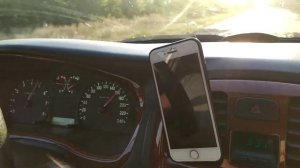 Разгон Соната 2.7 0-170км/ч.  Попытка номер 2.  На бензине.