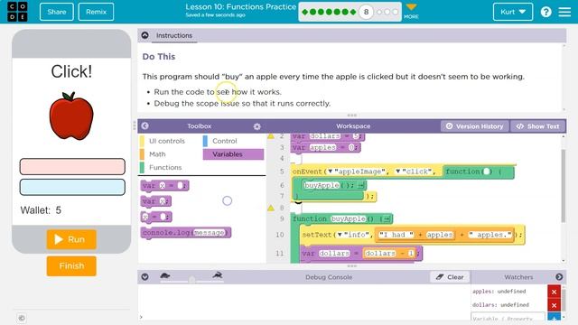 Code.org Lesson 10.7 Functions Practice | Tutorial with Answers | Unit 4 CS Principles смотреть онлайн