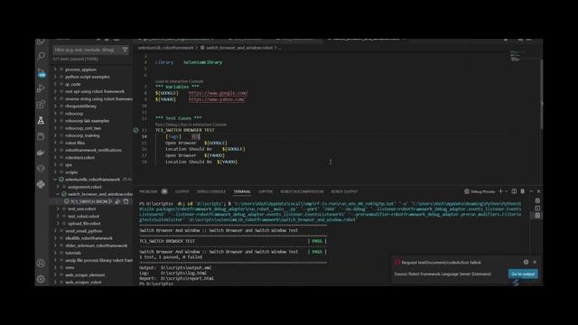3) How to use Switch Browser | Selenium - Robot Framework | смотреть онлайн