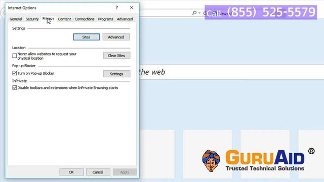 How to Allow Pop up Windows Only from Secured Sites on Internet Explorer - GuruAid смотреть онлайн