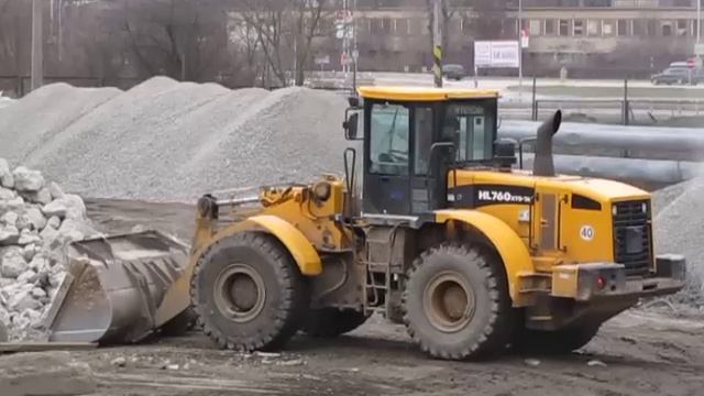 Hyundai HL 760+drtička смотреть онлайн