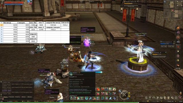 Lineage 2 Essence Проверяем работают ли заряды духа от ЛС