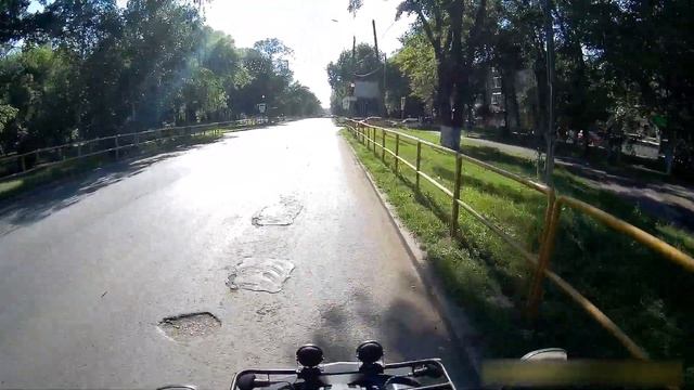 Квадроцикл Hummer 250CC - 4. По Управе. Путь к Пчёлке смотреть онлайн