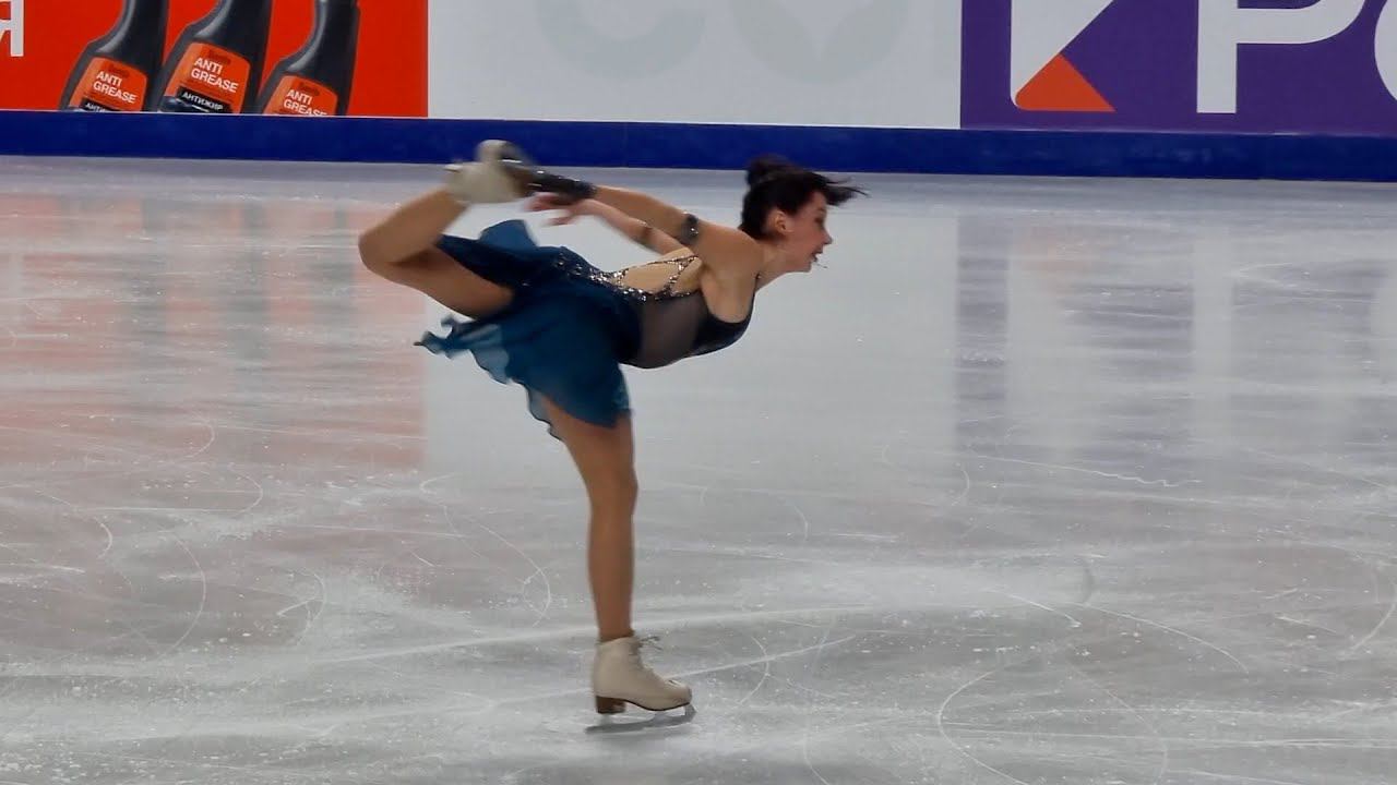 Елизавета Туктамышева, произвольная программа на Контрольных прокатах 2021 (фанкам, FHD, 60fps) смотреть онлайн