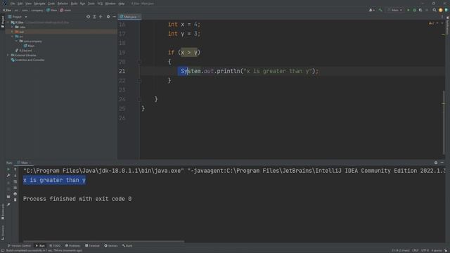 How to use IF/ELSE STATEMENTS in Java смотреть онлайн