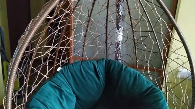 Подвесное кресло LAURA SEVILLA VERDE VELOUR - ОБЗОР! 4 месяца после покупки смотреть онлайн