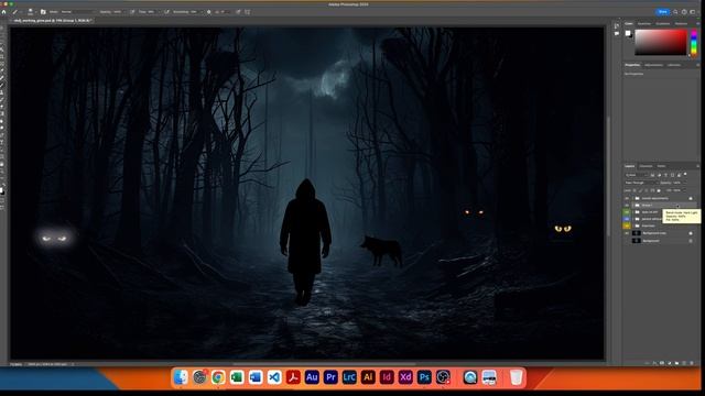 TeaM DJOK - How to create a glow light effect in Adobe Photoshop (Halloween Edition) смотреть онлайн