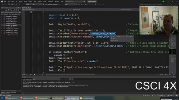 Introduction to Dear ImGui