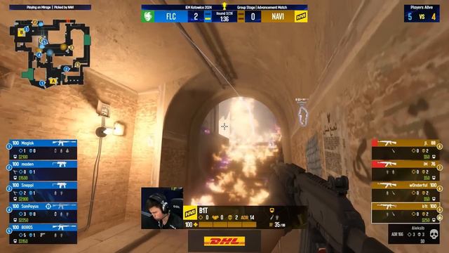 NAVI vs FALCONS , FAZE vs SPIRIT - HIGHLIGHTS - IEM KATOWICE WINNER PLAYS SEMIFINAL - CS:2 2024. смотреть онлайн