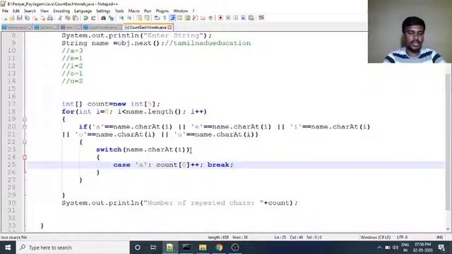 ?Count Each Vowels In String ☕ Java Interview Programs ?? Campus Interview Programs ??? Java Jobs смотреть онлайн