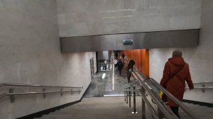 Переход на метро Проспект Вернадского БКЛ [4k60fps]