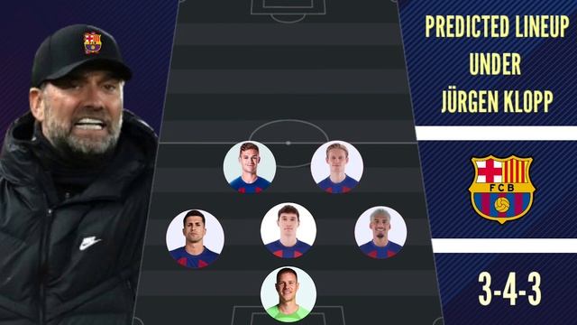 XAVI HERNANDEZ SHACKED ☑️ BARCELONA PREDICTED LINE-UP UNDER JÜRGEN KLOPP ? WITH TRANSFER 2024 смотреть онлайн