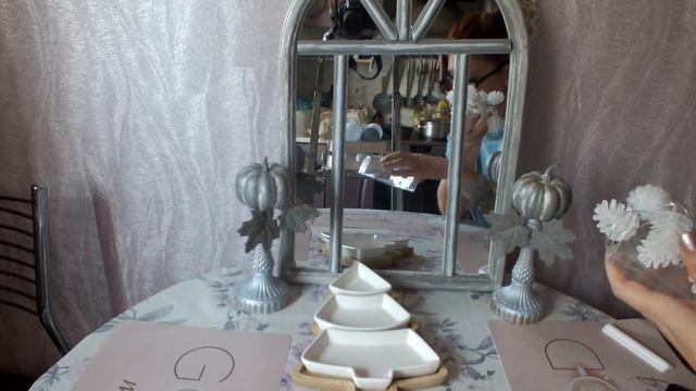 Переделка зеркла из Fix Price - и очередные НОВОГОДНИИ ПОКУПКИ смотреть онлайн