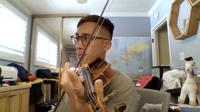 Hrimaly violin scale, p23, Ab Major смотреть онлайн