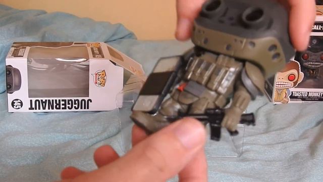 Pop! vinyl unboxing - Toasted Monkey Bomb (RARE), Juggernaut, and Riley смотреть онлайн