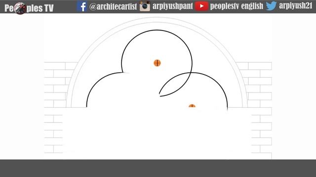 PRINCIPLE AND TYPES OF ARCHES AND THERE DRAWING METHODS (12-Major arches) смотреть онлайн
