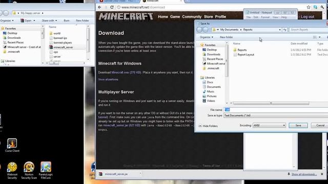 ServerHelp - Minecraft.jar Server complete tutorial смотреть онлайн