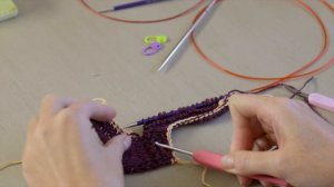 Жилет в технике поперечного вязания. Мастер класс. Вязание спицами.