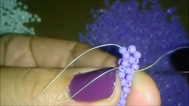 Кулон из бисера "Ромбик"3D. Часть 1/Bead from Beads "Rhombus" 3D. Part 1 смотреть онлайн