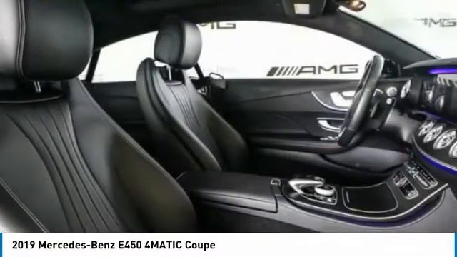 2019 Mercedes-Benz E450 4MATIC Coupe FOR SALE in Brampton, ON VP2334 смотреть онлайн